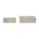 Kit 2 Caixas Decorativas em MDF com Revestimento Canvas Dapple Mescla