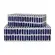Kit 2 Caixas Decorativas em MDF e Canvas Geométrico Azura Azul e Branco