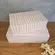 Kit 2 Caixas Decorativas em MDF e Canvas Xadrez Listra Lino Branco e Bege