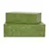 Kit 2 Caixas Decorativas em MDF e Canvas Folhagem Verde Viridi