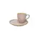 Xícara Café e Pires Descentralizado Cerâmica Stoneware Bio Litchi 65ml - 1un