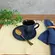 Xícara Café e Pires Descentralizado Cerâmica Stoneware Bio Night Blue  65ml - 1un