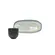Copo de Café e Pires Oval Cerâmica Stoneware Bio Glacier 97ml - 1 Unid.