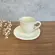 Xícara Café e Pires Ramequim Cerâmica Stoneware Juta Clay Shiny 65ml - 1un