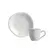 Xícara Café e Pires Ramequim Cerâmica Stoneware Juta New White 65ml - 1un