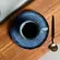 Xícara Café e Pires Cerâmica Stoneware Bio Titanium Azul 120ml - 1 Unid.