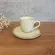 Xícara Café e Pires Cerâmica Stoneware Bio Essencial 120ml - 1 Unid.