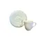 Xícara Café e Pires Cerâmica Stoneware Bio Alecrim 120ml - 1 Unid.