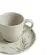Xícara Café e Pires Cerâmica Stoneware Bio Alecrim 120ml - 1 Unid.