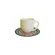 Xícara de Café e Pires Cerâmica Coup Mudra Off White 112ml - 1 Unid.