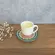 Xícara de Café e Pires Cerâmica Coup Mudra Off White 112ml - 1 Unid.
