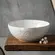 Tigela Bowl em Cerâmica Madeleine Grande Branco 25 cm 2500ml