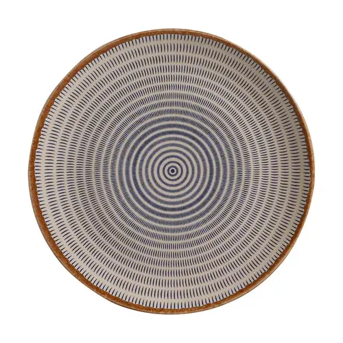 Prato Raso em Cerâmica Coup Stoneware New Asteca 26cm - 1 unid.