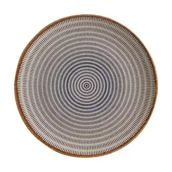 Prato Raso em Cerâmica Coup Stoneware New Asteca 26cm - 1 unid.