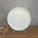 Prato Raso em Cerâmica Stoneware Daily Snow Branco 25cm - 1 unid.
