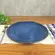 Prato Raso em Cerâmica Stoneware Daily Happy Azul 25cm - 1 unid.