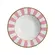 Prato Fundo em Cerâmica Stripe Linhas Rosa 25 cm - 1 Unid.