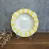 Prato Fundo em Cerâmica Stripe Linhas Amarelo 25cm - 1 Unid.