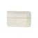 Caixa Decorativa em Poliresina Canelada Orla Off-White com Tampa 11cm
