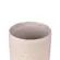 Cachepot Vaso Decorativo Savia em Cerâmica Off-White com Relevo 13,5cm