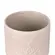 Cachepot Vaso Decorativo Savia em Cerâmica Off-White com Relevo 15,5cm