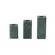 Kit Porta-Velas Lume em Mármore Verde Natural 3 Peças