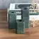 Kit Porta-Velas Lume em Mármore Verde Natural 3 Peças