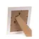 Porta-Retrato Mirel Branco Off-White com Filete Dourado 15x20 cm