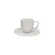 Xicara de Café com Pires em Cerâmica Passion Branco 72ml - 1 Unid.