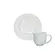 Xicara de Café com Pires em Cerâmica Risqué Branco 72 ml - 1 Unid.