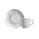 Xícara de Chá e Pires Cerâmica Stoneware Bio Astral 170ml - 1 Unid.