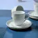 Xícara de Chá e Pires Cerâmica Stoneware Bio Astral 170ml - 1 Unid.