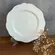 Prato de Sobremesa em Cerâmica Branco Algarve 20,5cm - 1 un.