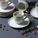 Xícara de Café e Pires Cerâmica Stoneware Bio Vanilla 120ml - 1 Unid.
