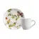 Xícara de Café e Pires Cerâmica Stoneware Bio Sereno 120ml - 1 Unid.