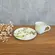 Xícara de Café e Pires Cerâmica Stoneware Bio Sereno 120ml - 1 Unid.