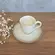 Xícara de Café e Pires Cerâmica Stoneware Bio Raio 120ml - 1 Unid.