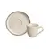 Xícara de Café e Pires Cerâmica Stoneware Bio Amaretto 120ml - 1 Unid.