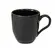 Caneca em Cerâmica Stoneware Orgânico Preto 273ml - 1 unid.