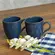 Caneca em Cerâmica Stoneware Orgânico Happy Azul 273ml - 1un