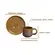 Xícara Café Bojuda e Pires Bio Stoneware Sarja 120ml - 1 un.