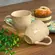 Xícara Chá Cerâmica Stoneware Orgânico Rive Bege 170ml - 1un