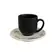 Xícara de Café com Pires Cerâmica Coup Cherrie 112ml - 1 Unid.