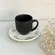 Xícara de Café com Pires Cerâmica Coup Cherrie 112ml - 1 Unid.
