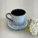 Xícara Café e Pires Ramequim Cerâmica Stoneware Juta Echo 120ml - 1unid.