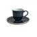 Xícara de Café e Pires Cerâmica Bio Nature Marinho 120ml - 1 Unid.
