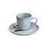 Xícara de Chá e Pires Cerâmica Stoneware Bio Passerina 170ml - 1 Unid.