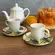 Xícara de Café e Pires Cerâmica Stoneware Bio Éden 120ml - 1 Unid.