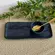 Kit Travessa Retangular com Ramequim P Orgânico Night Blue 22x9cm
