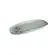 Travessa Cerâmica Oval Rasa Pequena Orgânico Campestre 23x11cm